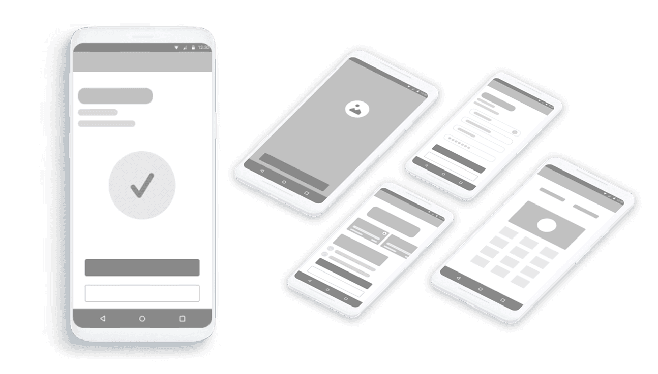 Wireframes de baja fidelidad